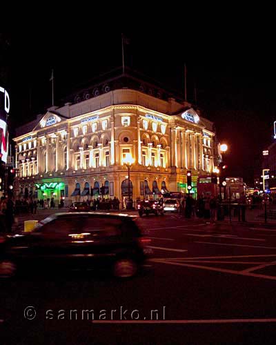 Het Trocadero Restaurant vlakbij Piccadilly Circus in Londen