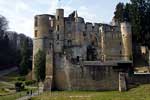 Aan het einde van de wandeling nog een mooi uitzicht over Chateau Beaufort