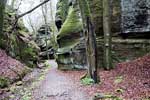 Wandelen door de Roitsbach richting de Kale Kapp