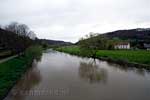 Wandelen langs de Sûre bij Echternach, de grens tussen Luxemburg en Duitsland