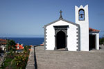 De Capelinha net boven de Casa da Capelinha in Ponta Delgada op Madeira