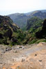 Ruige bergen tijdens een wandeling bij Pico do Arieiro op Madeira