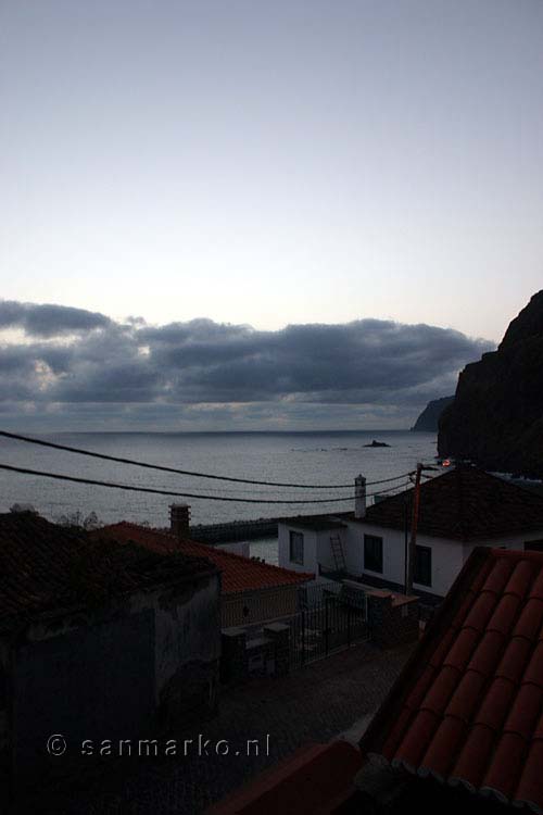 Uitzicht over Ponta Delgada de laatste dag van onze wandelvakantie op Madeira