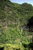 Het wandelpad aan de overkant van de Caldeirão Verde op Madeira