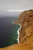 Vanaf Ribeira da Janela uitzicht op de zuidkust van Madeira