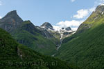 De schitterende Jostedalsbreen bij de Kjenndalsbreen bij Loen