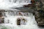 Een close up van de Fallfossen in Rondane Nasjonal Park in Noorwegen