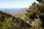 Het uitzicht op de zuid kust van Spanje tijdens onze rondwandeling bij Puente Palo