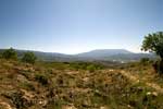 Het uitzicht over de Alpujarras vanaf het wandelpad bij Yegen