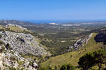 Op de terugweg het mooie uitzicht over de bergen en dalen van Mallorca
