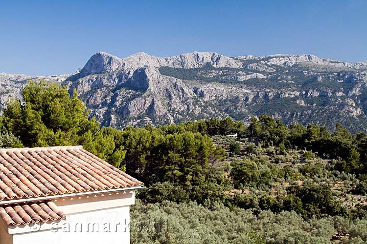 Het uitzicht vanaf mirador de ses Barques op Mallorca