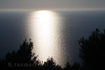 Zonsondergang bij de westkust van Mallorca