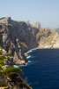 De kustlijn van Mallorca bij mirador El Mal Pas vlakbij Cap de Formentor