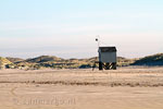 Het drenkelingenhuisje op het strand van Terschelling