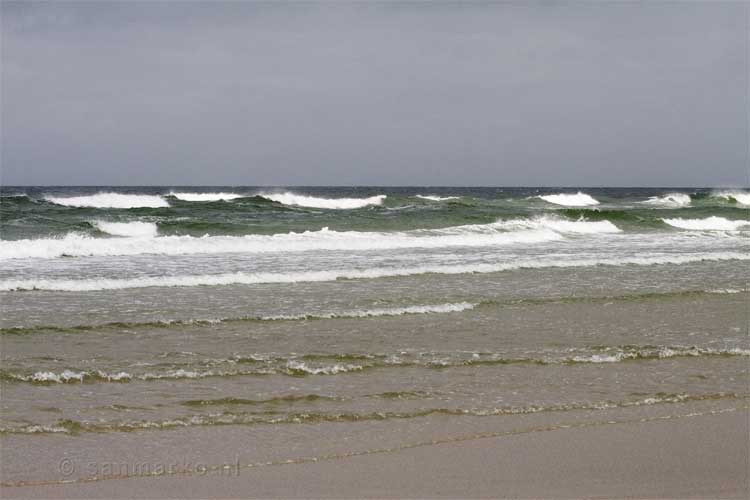 Golven voor de kust van Terschelling