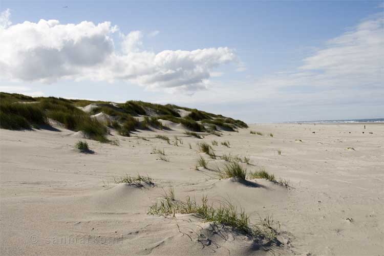 Terug op het strand