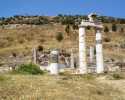 Pilaren van het Prytaneion in Efeze