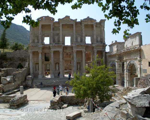 De Bibliotheek van Celsus in Efeze