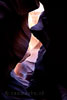 Close up van Antelope Canyon in Arizona