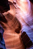 Reliëf in Antelope Canyon in Amerika