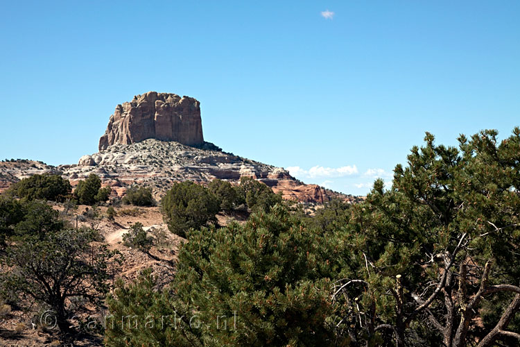 Onderweg over de Navajo Trail (route 160) in Arizona