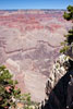 In de diepte de Colorado Rivier in de Grand Canyon