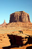 Merrick Butte vanaf John Ford's Point in Monument Valley