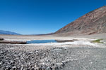 Bad Water in Death Valley in de USA
