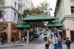 De poort van China Town Gate in San Francisco