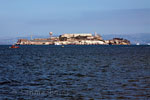 Alcatraz gezien vanaf de San Francisco Bay