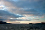 Zonsondergang in de San Francisco Bay