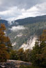 Wegtrekkende wolken uit Yosemite Valley