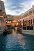 Nagemaakte kanalen binnen in The Venetian Casino in Las Vegas