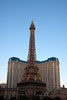 De Eiffeltoren van Paris Casino in Las Vegas