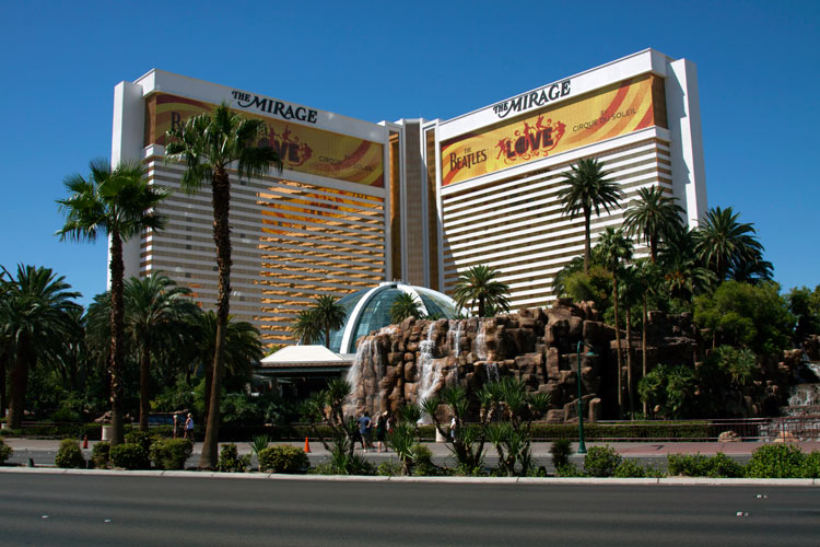 The Mirage Casino in Las Vegas, Nevada, USA