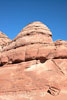 De omgeving lang het wandelpad richting Delicate Arch