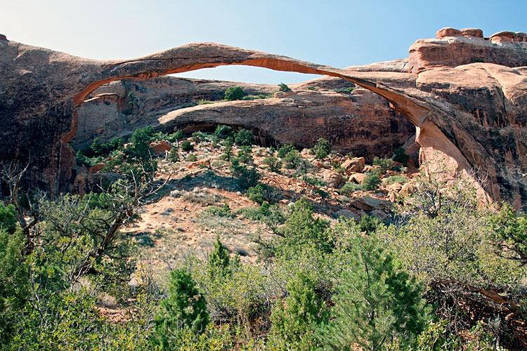 Landscape Arch in Arches National Park