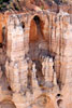 Close up van de Canyon Wall van Bryce Canyon