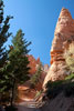 Wandelen tussen de Hoodoo's in Bryce Canyon