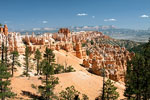 Uitzicht over Bryce Canyon vlak bij Sunset Point