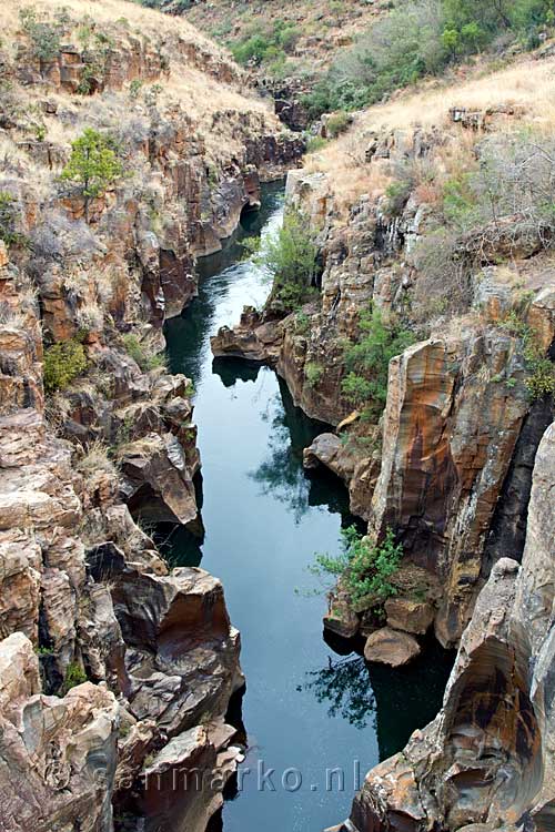 De Blyde River die de Blyde River Canyon heeft gevormd