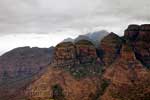 De Three Rondavels bij de Blyde River Canyon in Zuid-Afrika