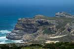 Kaap de Goede Hoop gezien vanaf Cape Point