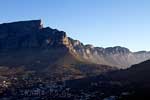 Het liftstation van de Tafelberg en de Twaalf Apostelen in Kaapstad in Zuid-Afrika