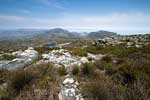 Tijdens de wandeling over de Tafelberg het uitzicht over de Kaap