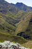 De mooie natuur van de Outeniqua pass in Zuid-Afrika