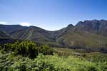 De Quteniqua pass tussen George en Oudtshoorn is leuk om te rijden