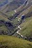 De alternatieve route over de Outeniqua pass bij Oudtshoorn