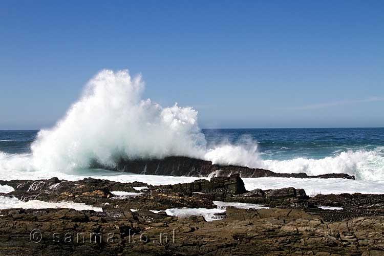 De hele dag beukende golven kijken in Tsitsikamma National Park