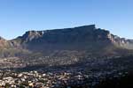 De Tafelberg bij Kaapstad in Zuid-Afrika